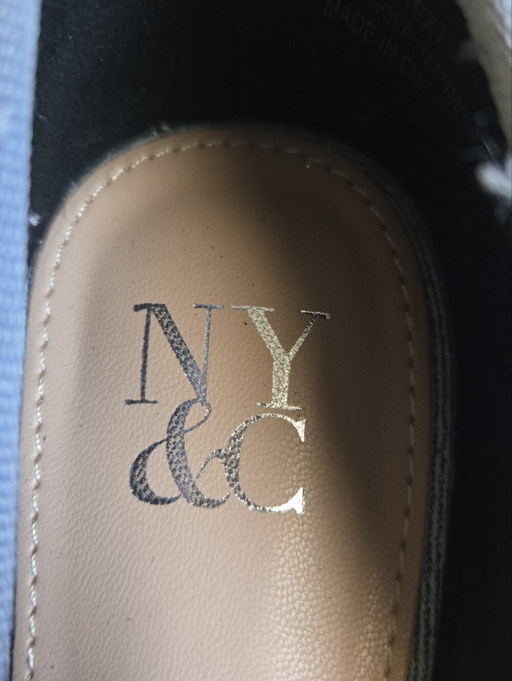 NY & Co Denim Ballet Flats, 7 - Picture 4 of 4